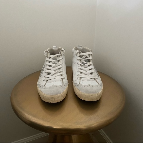 Golden Goose Swarovski Crystal Embellished Mid Star Sneakers - Picture 10 of 10